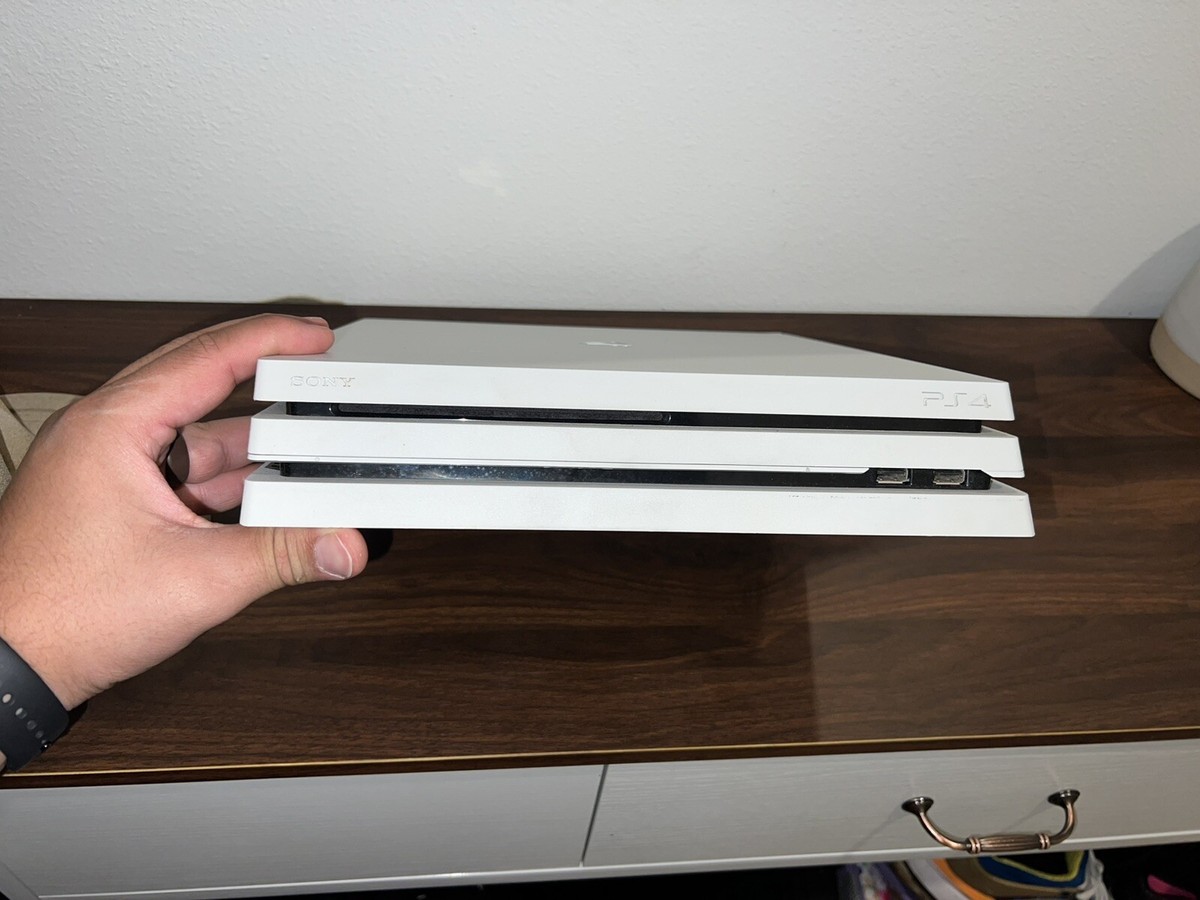 Sony PlayStation 4 Pro 1TB Glacier White Console for sale