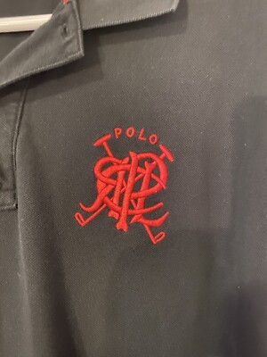 ビックポニー ラルフ S USA ラルフローレンポロシャツ/Sサイズ ビックポニー USA 色褪せあり POLO