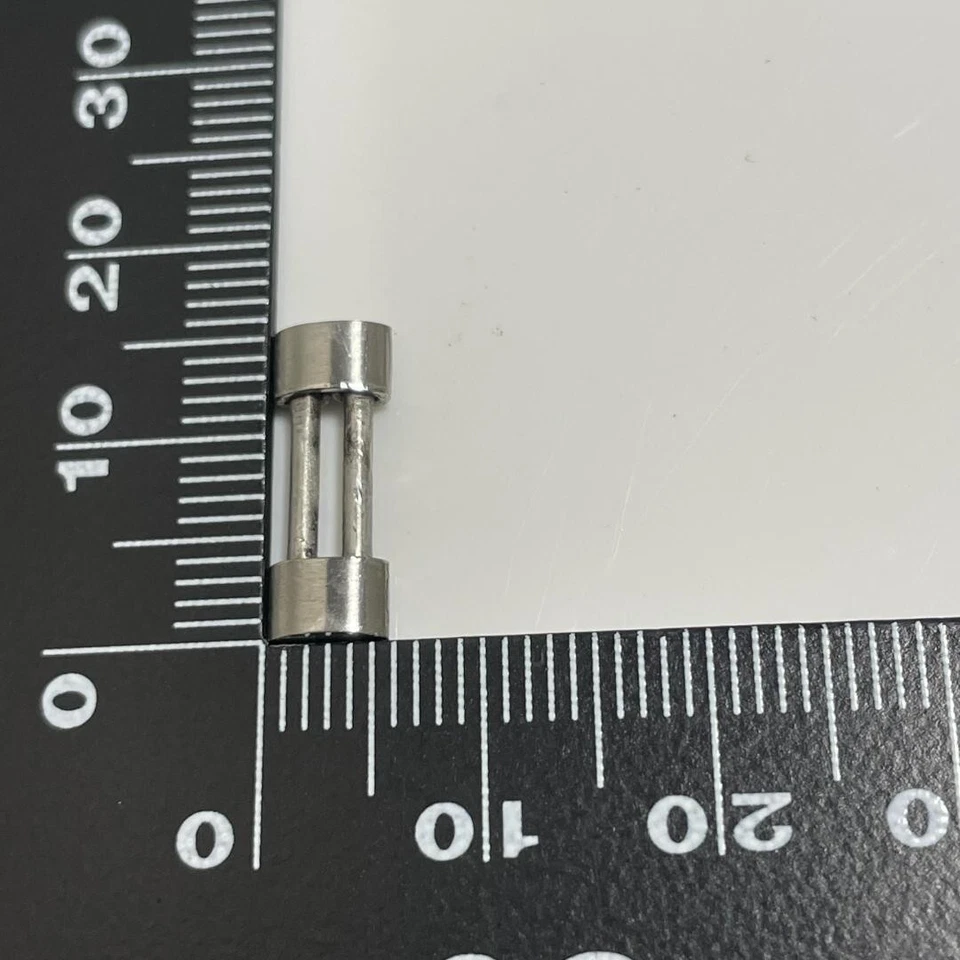 ROLEX 1 Link Datejust 1601 Mens Watch Band Bracelet Parts Silver SS 10mm Genuine - Image 4 of 4