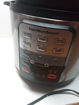 #ad Hamilton beach 6 in 1 Electric Pressure Cooker $50.00