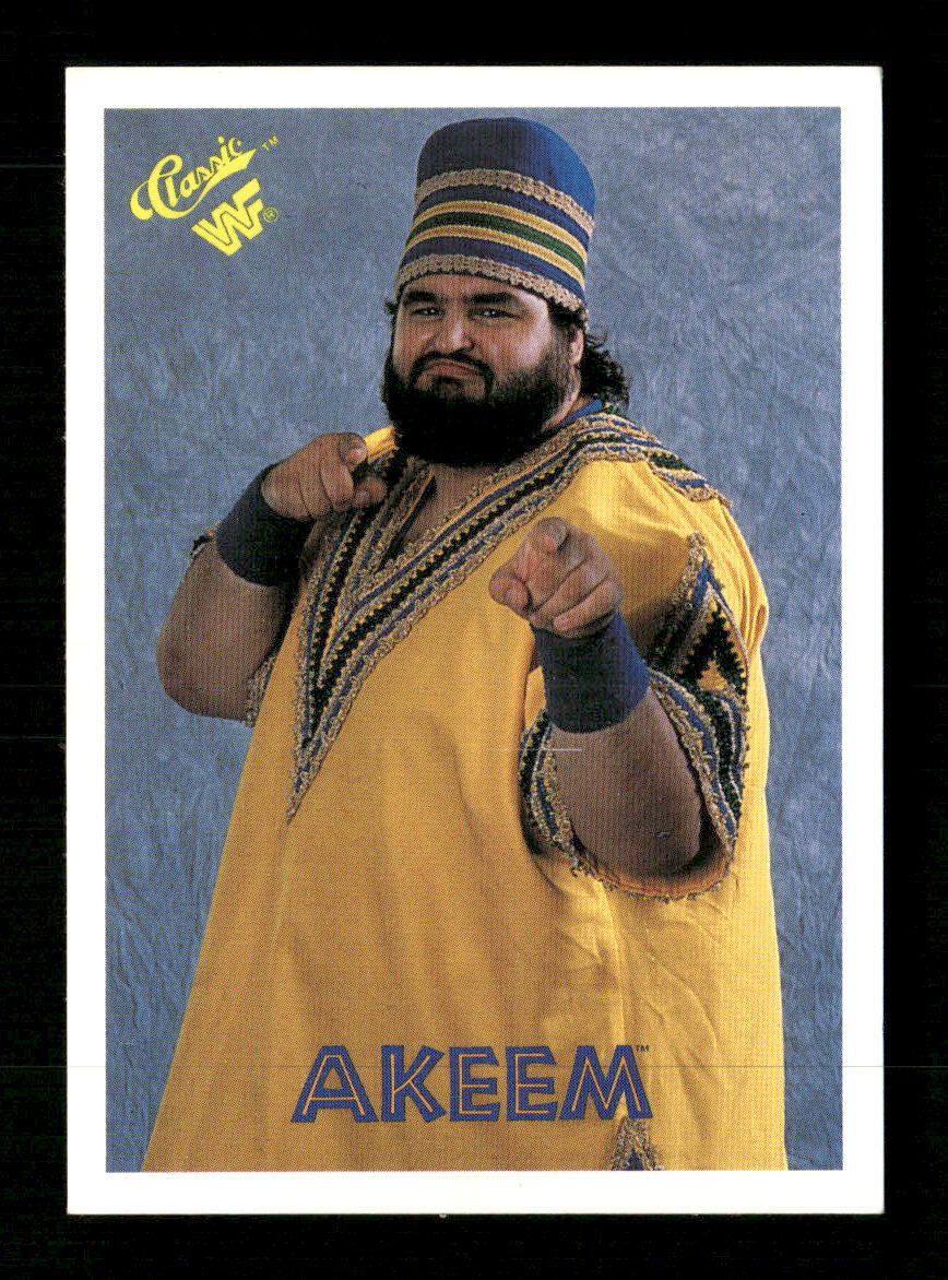 Akeem 1989 Classic WWF #25 WWE