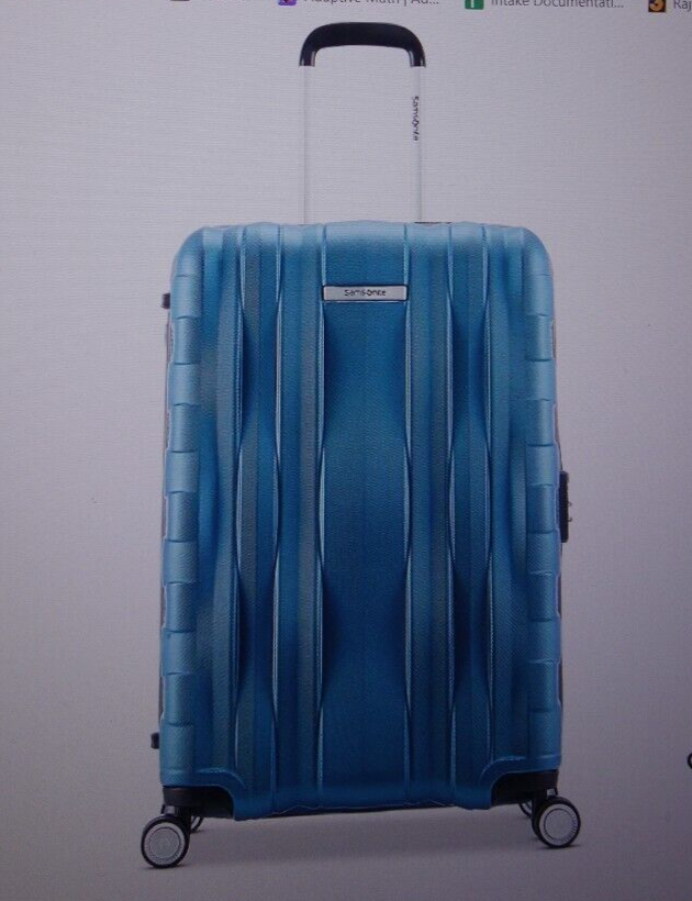 Samsonite Ziplite 5 Hardside Carry on Luggage Spinner Caribbean Blue 20