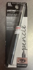 Maybelline Lasting Drama Waterproof Gel Pencil 602 Smooth Charcoal 0.038oz NEW