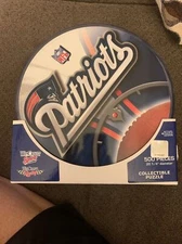 NFL Patriots Wincraft 20 1/4" Diameter Team Logo 500 Piece Puzzle NEW!