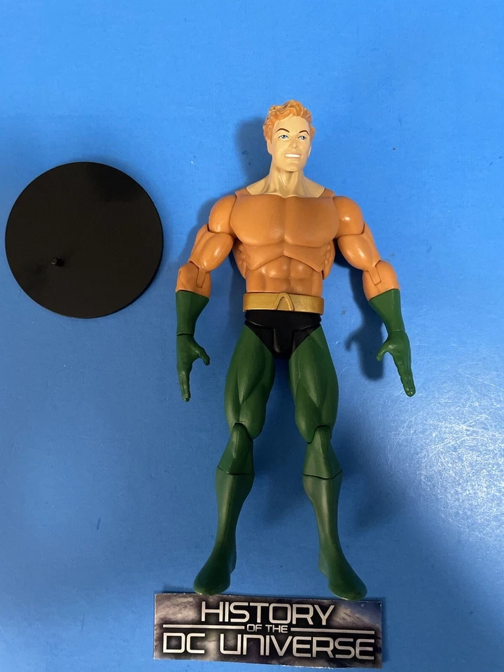 FIGURA DE ACCIÓN HISTORIA DEL UNIVERSO DC AQUAMAN SERIE 2 2009 NUEVA SUELTA. Foto 3 de 4