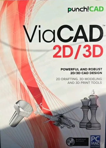 Encore Punch ViaCAD 2d/3d V10 Traditional Disc