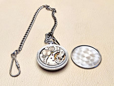 Pocket watch USSR Crystal 18 stones ChChZ, mechanical watch
