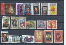New Zealand stamps.  1971 - 1976 Christmas used (AG754)