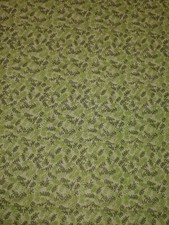 Leaves Green Cotton Fabric Cotton HALF YARD BTHY