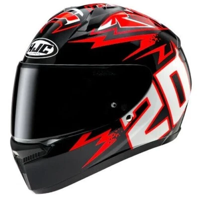 Casco Integrale HJC C10 Diablo Mask MC1 FQ20 Quartararo Taglia xl