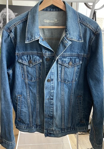 Gap Denim Jean Trucker Jacket Mens Size 