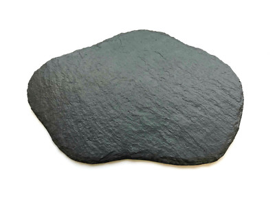 Individuelle Servierplatte Tischdeko Untersetzer Wolke Schiefer versiegelt 22x15