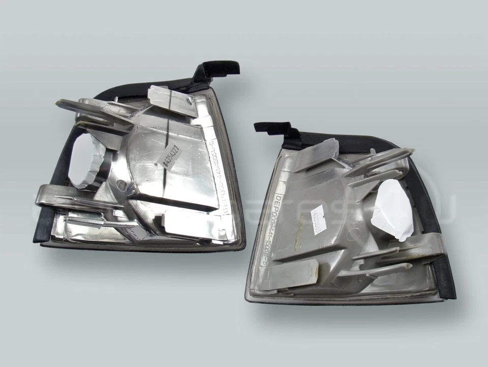 DEPO Smoke Corner Lights Parking Lamps PAIR fits 1988-1995 AUDI 80 90 - Image 2 of 2