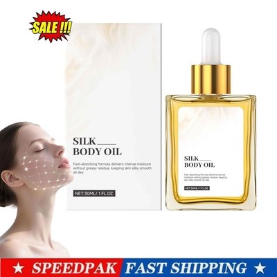 Silk Body Oil,Silk Body Oil,Bath & Shower Oil Smooth Skin, Perfume Oil 30ml 2026