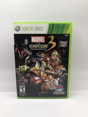 Marvel vs. Capcom 3: Fate of Two Worlds (Microsoft Xbox 360, 2011) CIB Tested