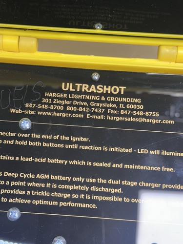 Controlador Ultrashot Harger Lightning & Grounding USCONTROLLER #2 - Imagen 5 de 6