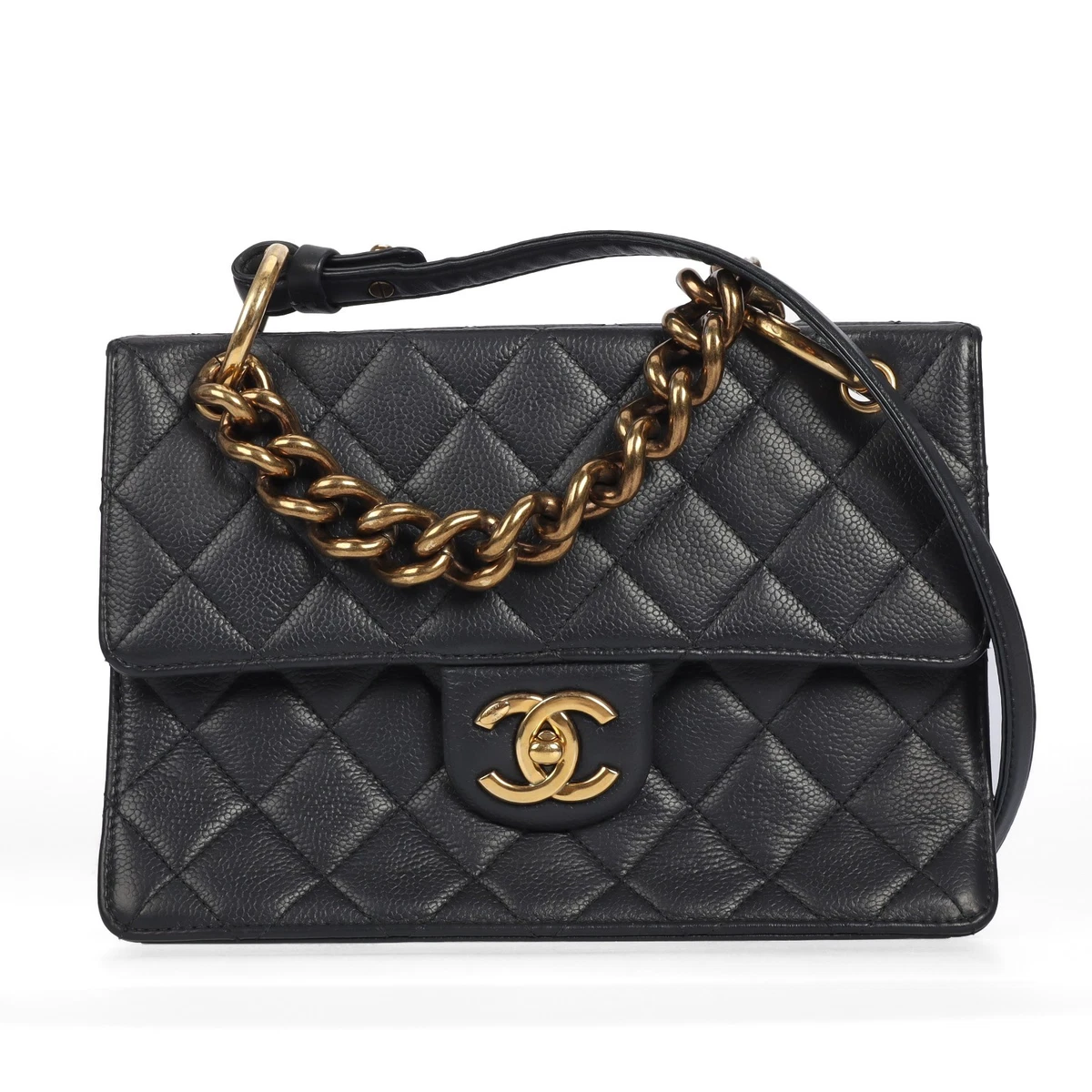 CHANEL Shoulder Bag Black Bags & Handbags for Women for sale | eBay
