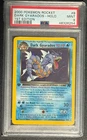 2000 Pokemon Team Rocket Dark Gyarados Holo 1st Ed PSA 9