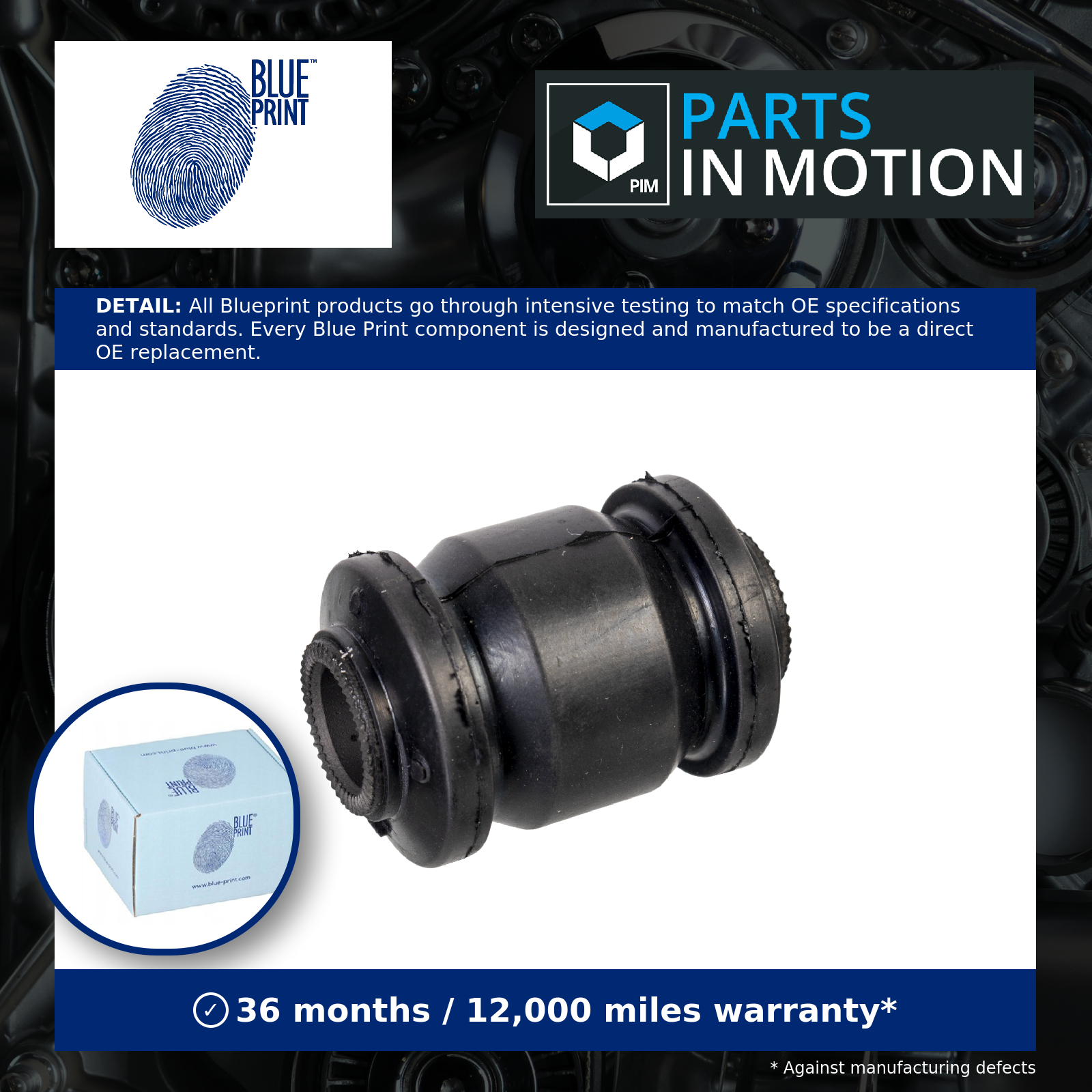 Wishbone / Control / Trailing Arm Bush fits TOYOTA YARIS/VITZ 1.5 2005 on New - Image 13