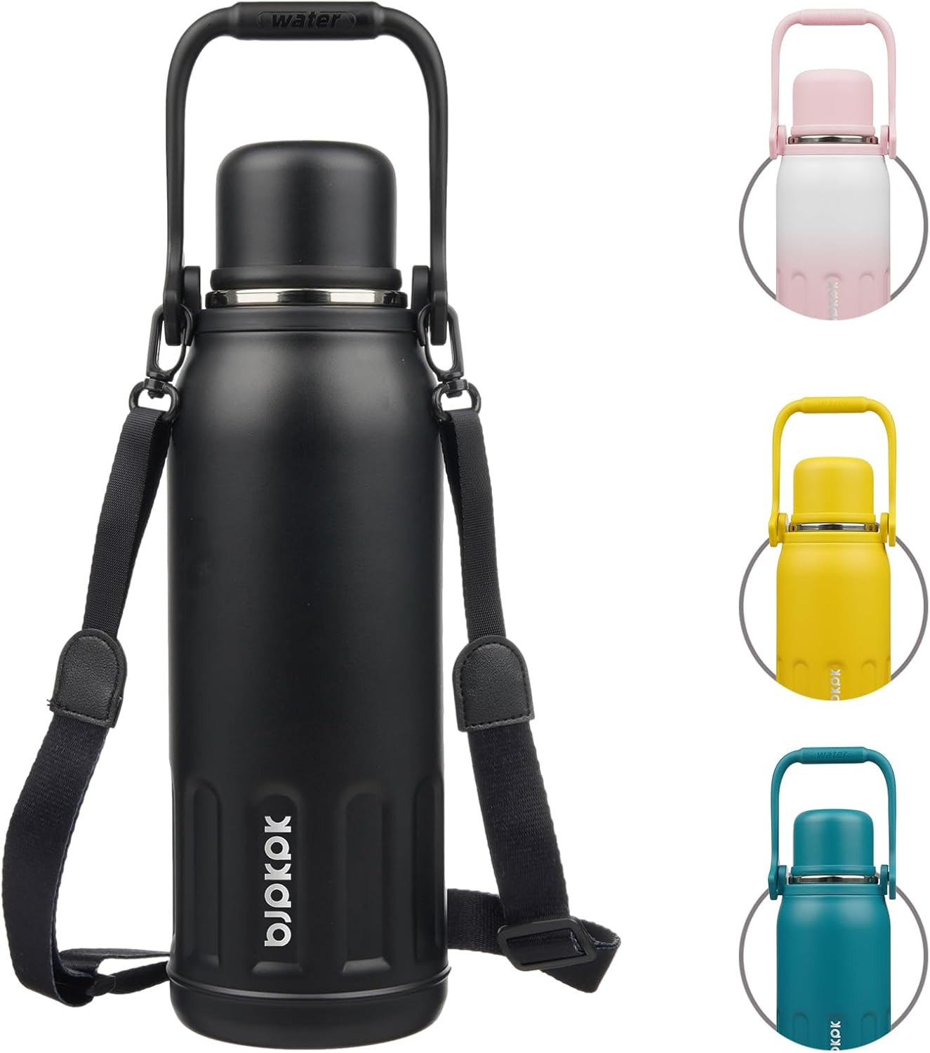 50oz Vacuum Insulated Stainless Steel Water Bottles With