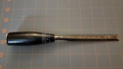Vintage Stanley No. 40 Bevel Edge Paring Chisel 1/2'' Everlasting Chisel
