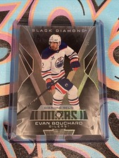 Evan Bouchard 5/5 Diamond Relic 2025-26 UD Black Diamond Edmonton Oilers (CH)