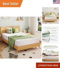 Queen Memory Foam Mattress with Cooling Green Tea Gel - 8" Medium Firm