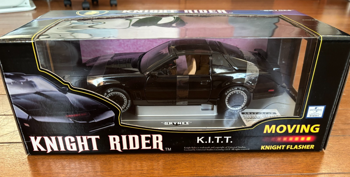 Aoshima Skynet 1/18 Knight Rider K.I.T.T Light Up Die‑cast Model