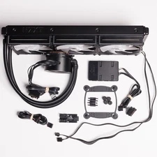 NZXT Kraken Z73 360mm AIO Liquid CPU Cooler Black LCD | Lian Li UniFan | LGA1700