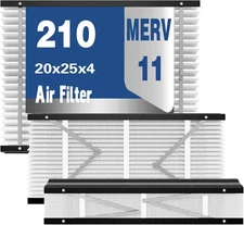 2-Pack 210 Replacement Filter for AprilAire Whole House Air Purifiers MERV 11