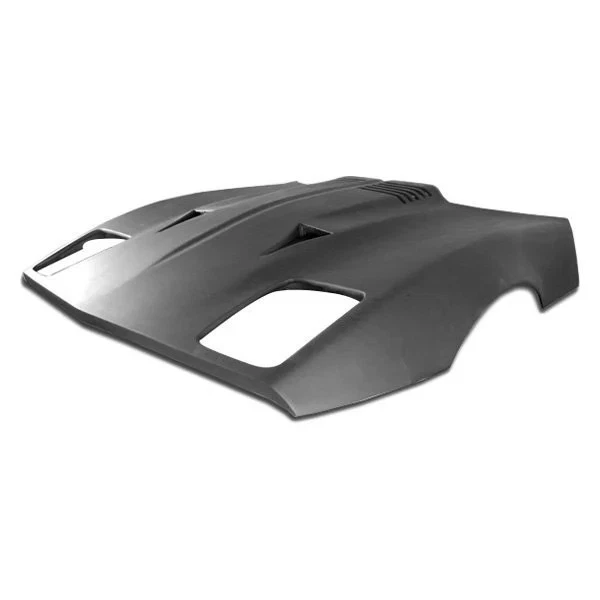 For Chevy Corvette 85-96 Duraflex Twin Turbo Style Fiberglass Hood Unpainted Foto 2 de 4
