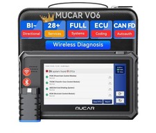 MUCAR VO6 Bluetooth OBD2 Scanner Bi-directional Scan Tool Full System Diagnostic