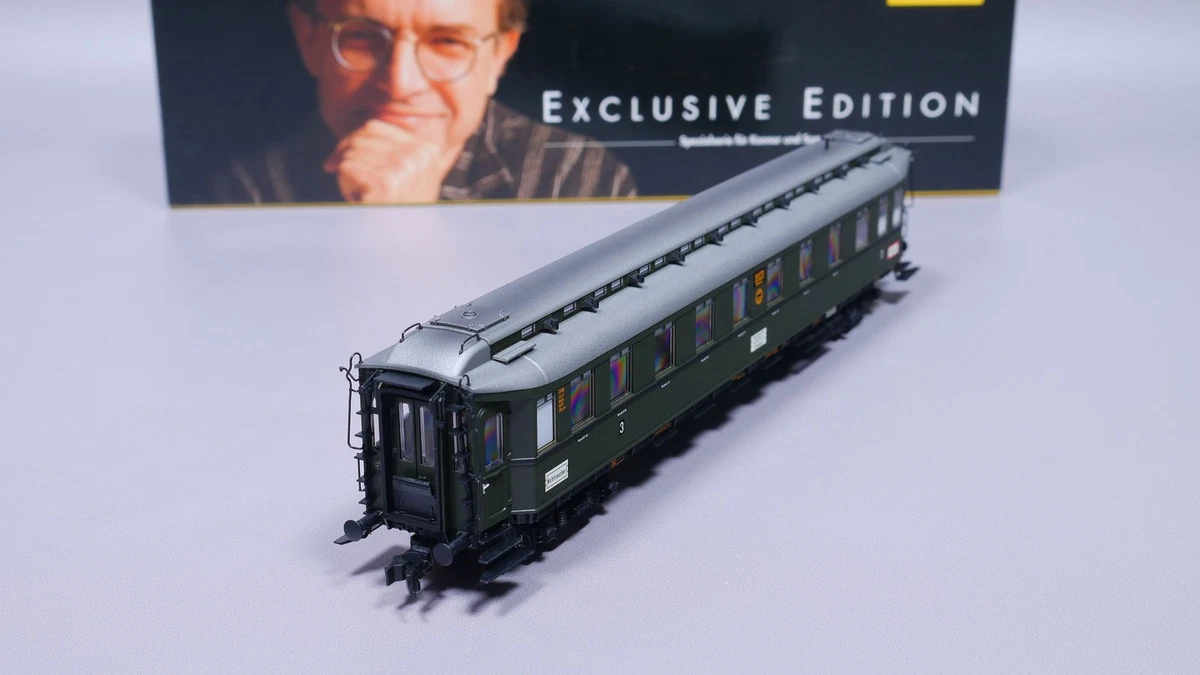 H0 DC Brawa 2444 Preußischer D-Zug-Wagen 3. Kl. C4ük 18 870 Han DRG OVP #ST_731