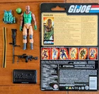 GI JOE Cobra NM/M Roadblock 2020 V26 Complete & File Card Retro Walmart + Helmet