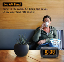 Las mejores ofertas en Reloj Despertador Unbranded Cuarzo (enchufe