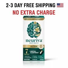 Neuriva Ultra Brain Health Memory Focus Mental Alertness 60 Caps