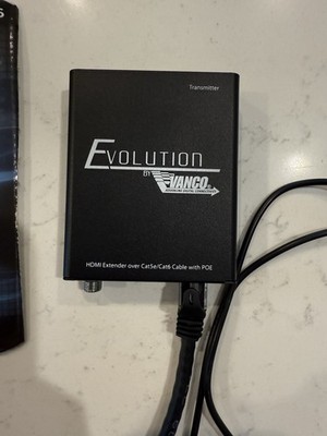 Vanco Evolution Ultra-Slim 4K Black HDMI Transmitter - EV4K2006 w. Cables