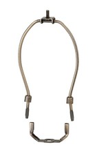 B P Lamp 7 Inch Heavy Duty Lamp Shade Harp Holder for Table and Floor Lamp
