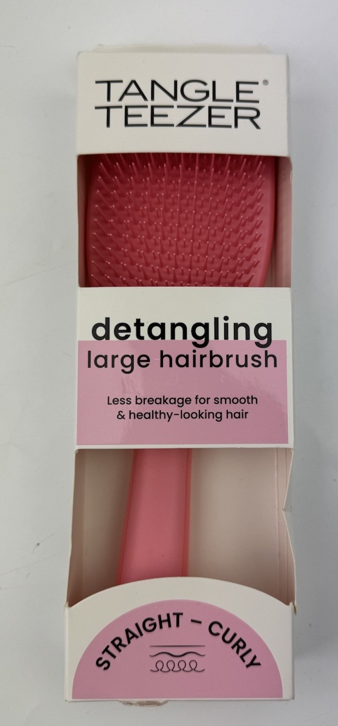 Tangle Teezer Detangling Hairbrush Baby Pink - Straight & Curly
