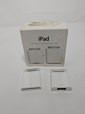 Genuine Apple iPad Camera Connection Kit 30 Pin A1362 A1358 MC531ZM/A 