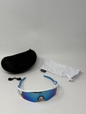 Oakley Radar EV Path 0009208 Sunglasses White Frame and PRIZM Snow Sapphire lens