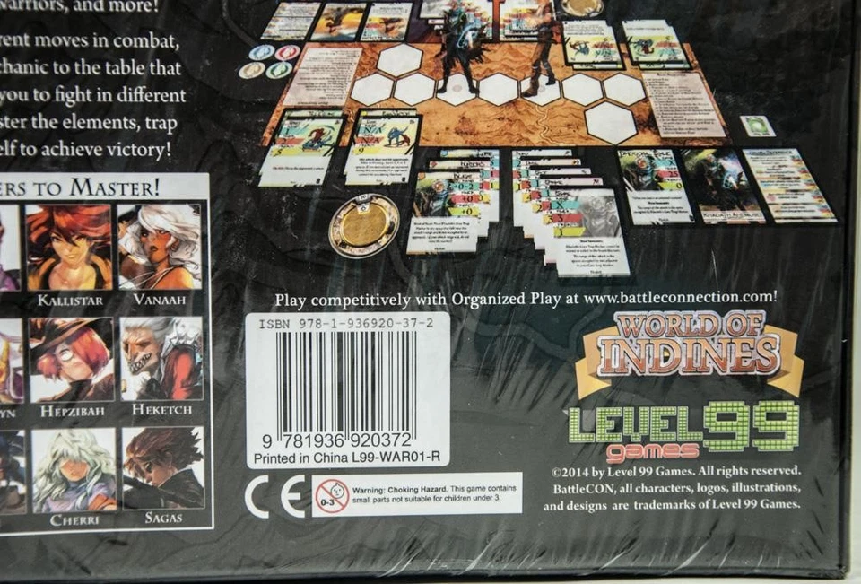 War of Indines Card Game Battle Connection D Brad Talton Jr. Level 99 New - Image 3 of 3