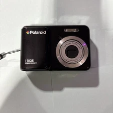 Polaroid I1035 10.0MP Digital Camera - Black Works Great!