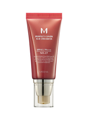 MISSHA  - Perfect Cover BB Foundation Cream , Farbe NO.27,  20 ml, neu