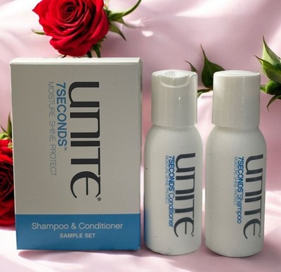 UNITE 7SECONDS Shampoo & Conditioner Moisture Shine Protect 1 oz Each 1Day Ships