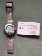 Casio Pathfinder Hunting Timer Watch Mens 46mm Digital 2805 PAS-410B Great Cond