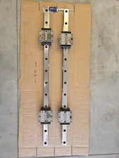 HAAS Y AXIS VF Series LINEAR GUIDES AND RAILS, COMPLETE SET