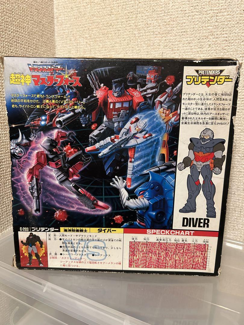 Trans Formers C-203 / Pretender Diver Figure M291 | eBay