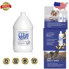Clean Start Dog Shampoo 128oz - Professional Grooming - Clarifying Formula