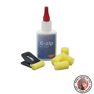 New Nittaku E-Zip Smooth Water-Soluble Glue for Table Tennis Rubber NL-9100 (1